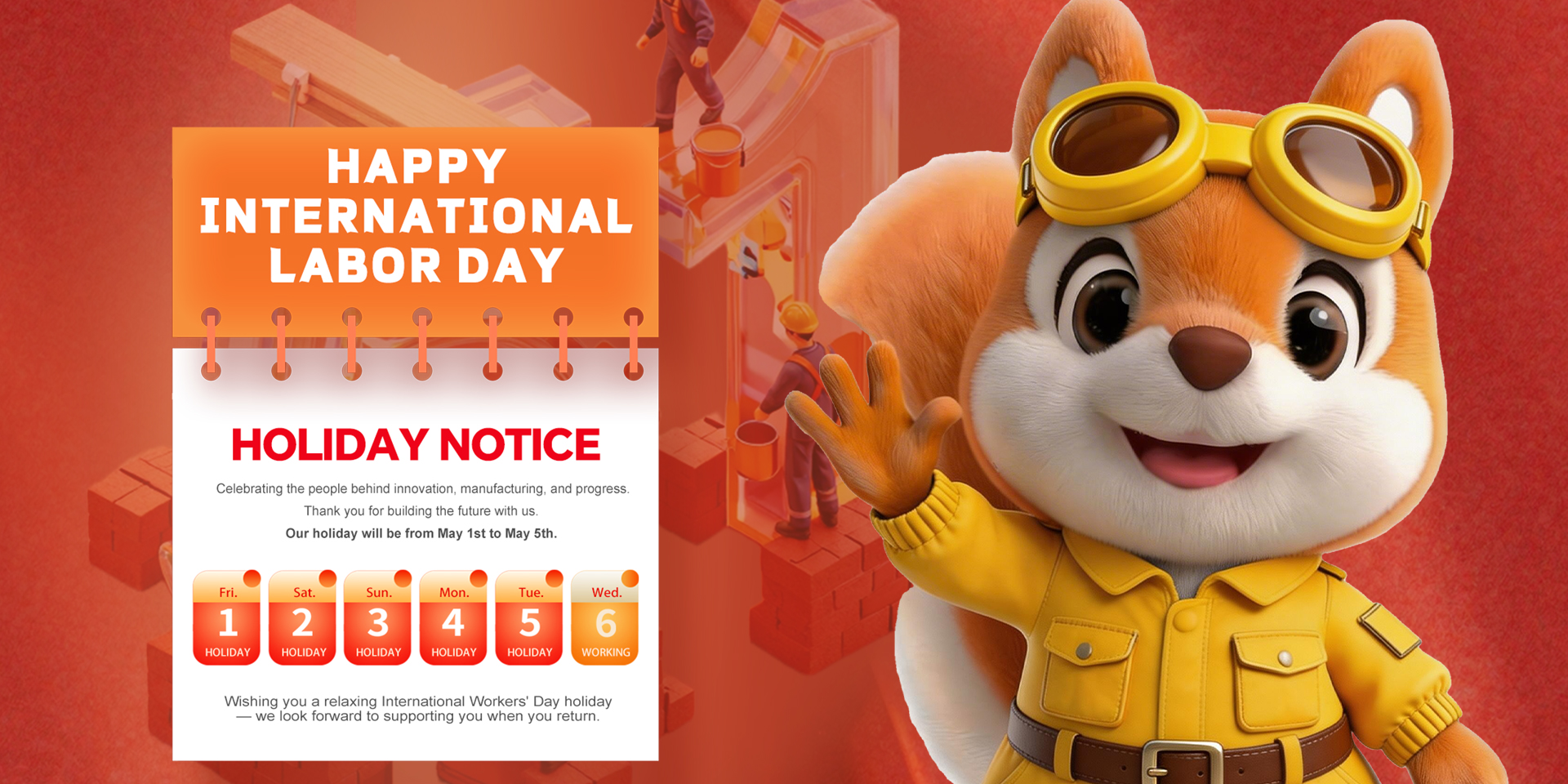 G.A.GROUP HOLIDAY NOTICE