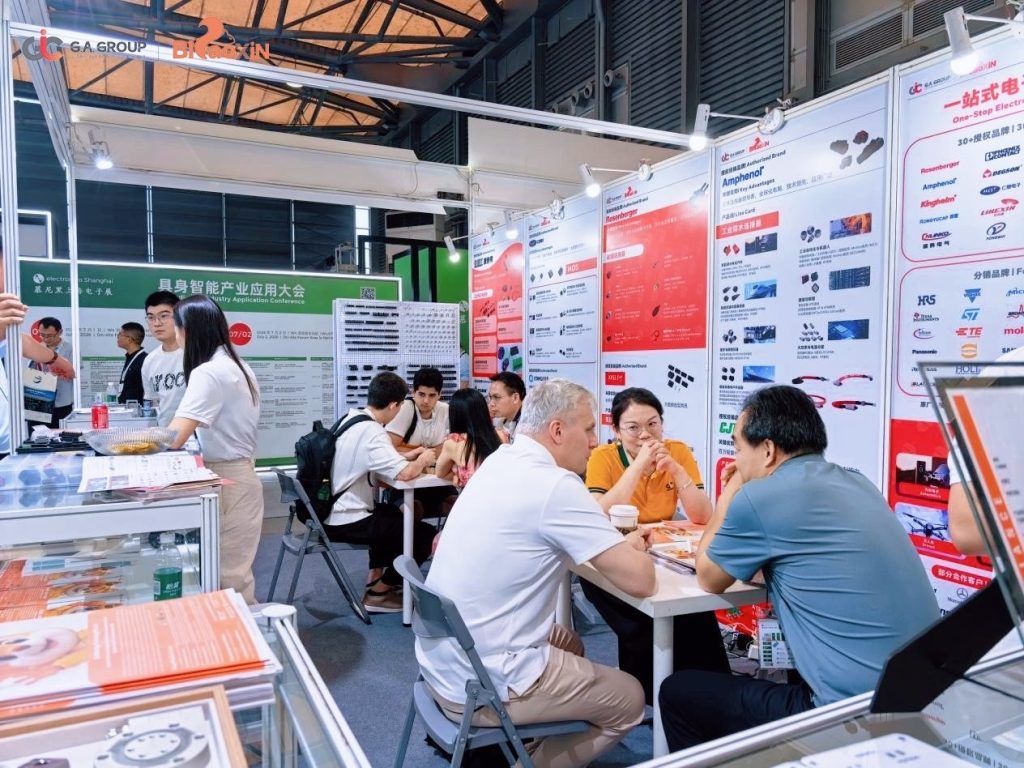 Business Meeting Zone at G.A.Group Booth, electronica Shanghai 2026