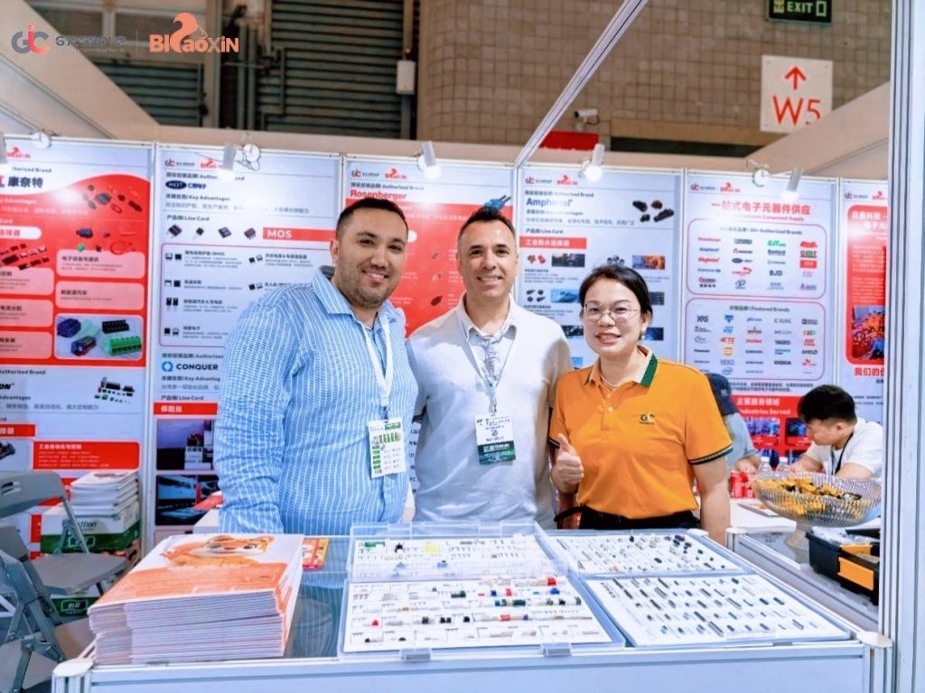 G.A. Group at electronica Shanghai 2026 Booth W4.666 with Clients