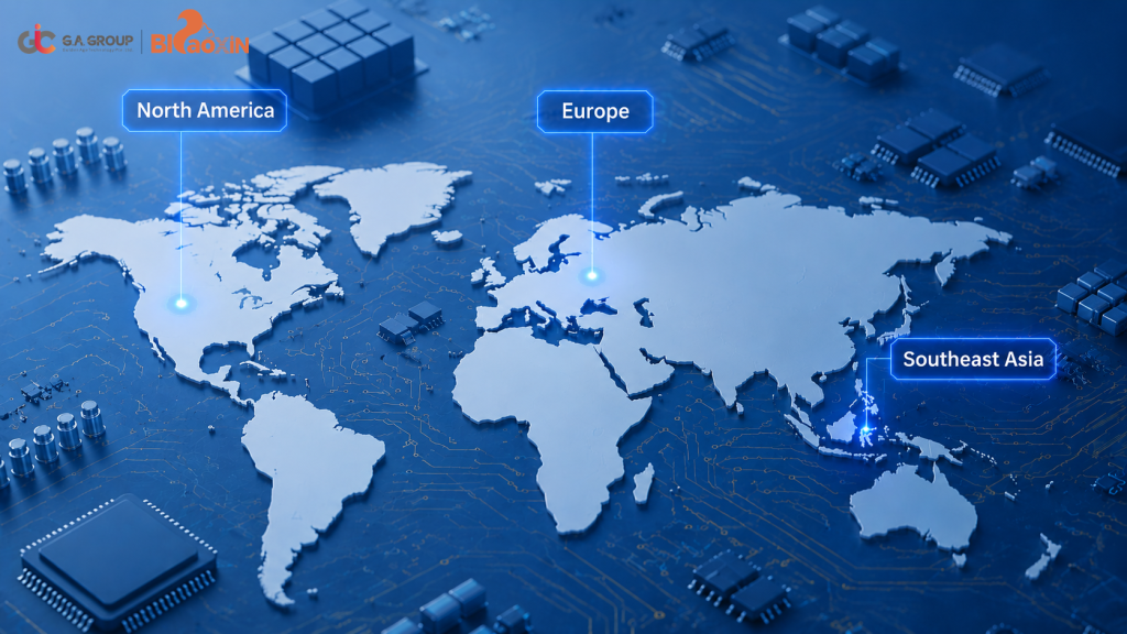 Global Market Expansion Strategy Europe, North America, and Southeast Asia