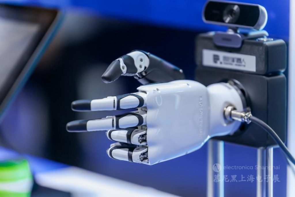 Robotics Zone at electronica Shanghai 2026 High Precision Bionic Dexterous Hand & Smart Sensing Modules for Embodied AI